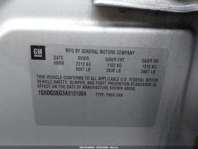 2010 Cadillac CTS LUXURY 照片 9
