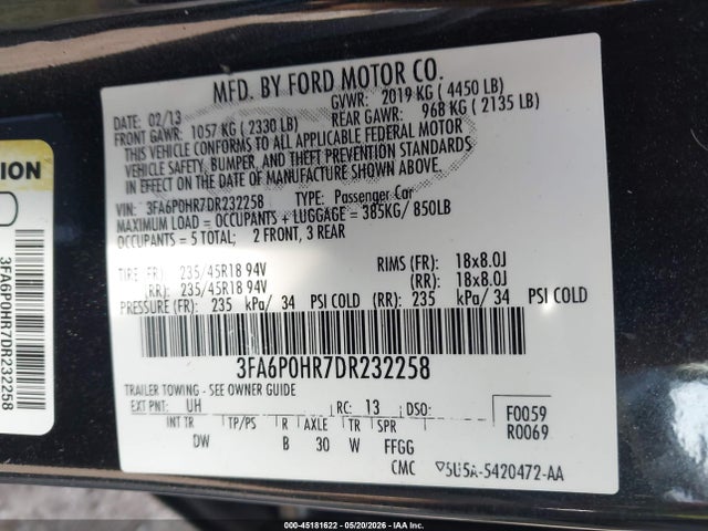 FORD FUSION SE - 9