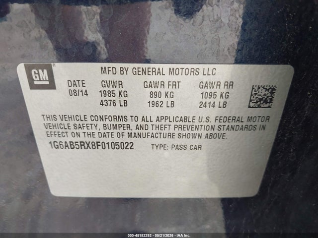 صورة 9 لـ 2015 Cadillac ATS LUXURY