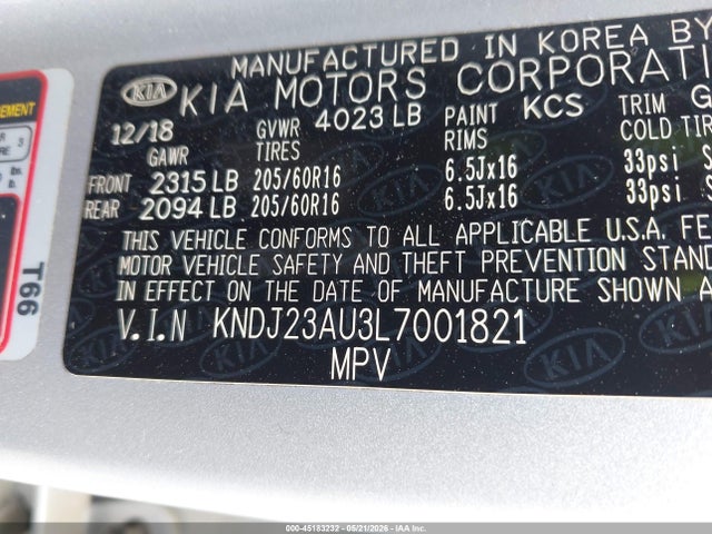 2020 KIA SOUL LX — фото 9
