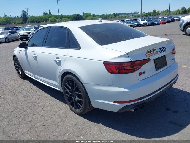 2018 AUDI S4 3.0T PREMIUM PLUS — фото 3