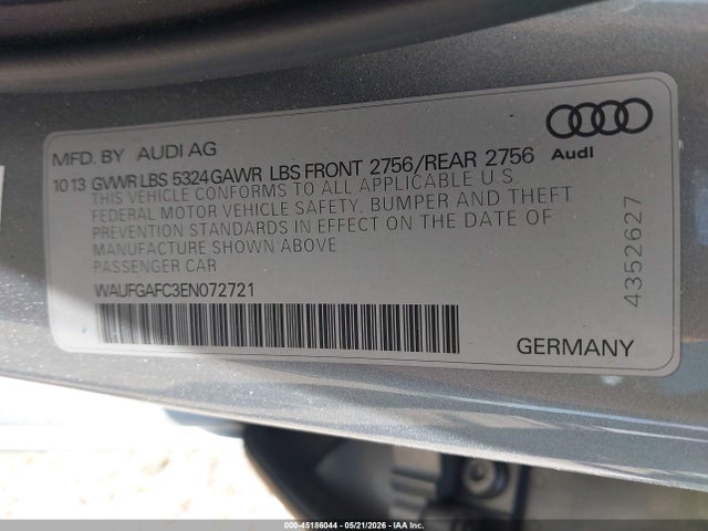 صورة 9 لـ 2014 AUDI A6 3.0T PREMIUM PLUS