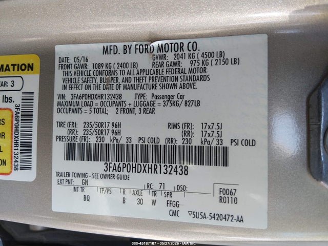 FORD FUSION SE - 9