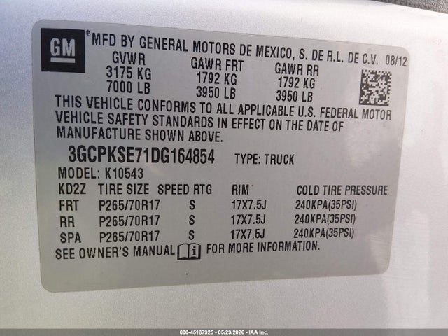2013 Chevrolet SILVERADO 1500 LT — фото 9