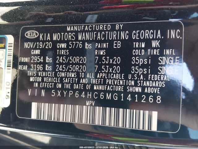 2021 KIA TELLURIDE S 9
