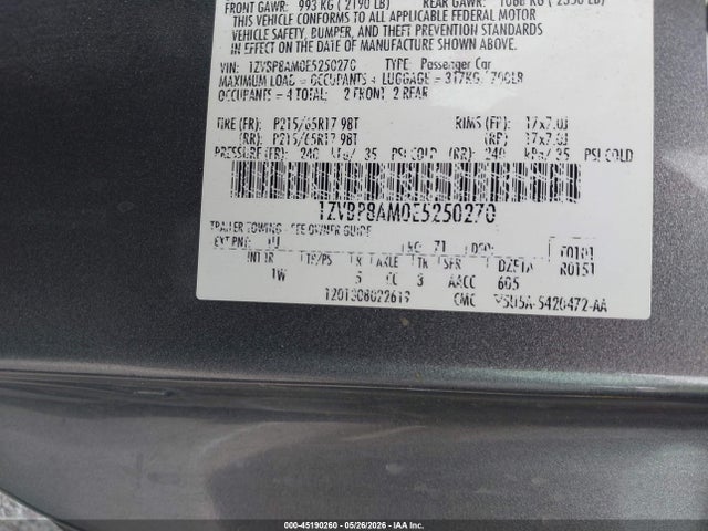 صورة 9 لـ 2014 FORD MUSTANG V6