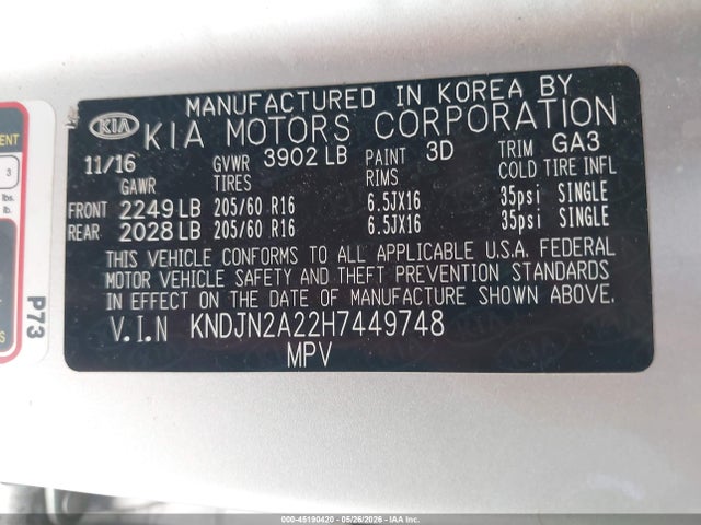 2017 KIA SOUL photo 9
