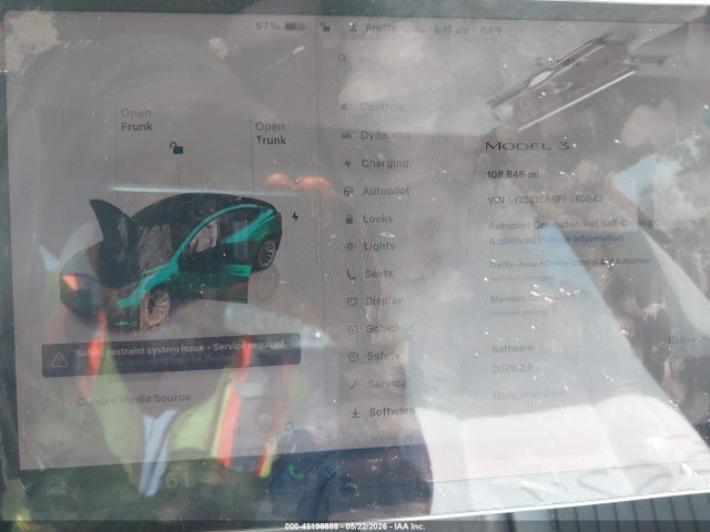 2023 Tesla MODEL 3 REAR-WHEEL DRIVE thumbnail 18