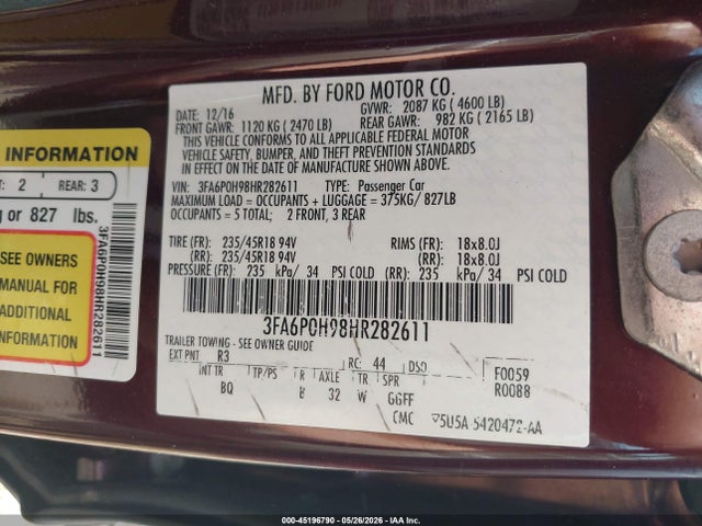 FORD FUSION SE - 9