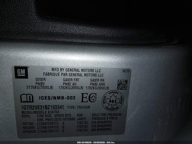 صورة 9 لـ 2011 GMC SIERRA 1500 SLE
