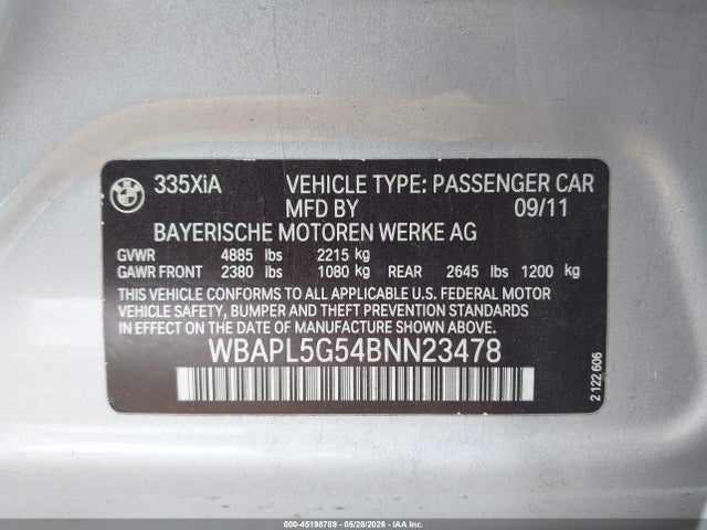 صورة 9 لـ 2011 BMW 335I XDRIVE