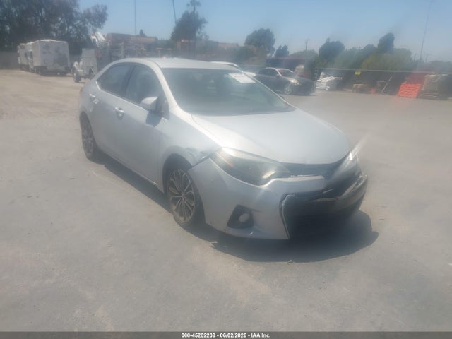 2016 TOYOTA COROLLA S PLUS