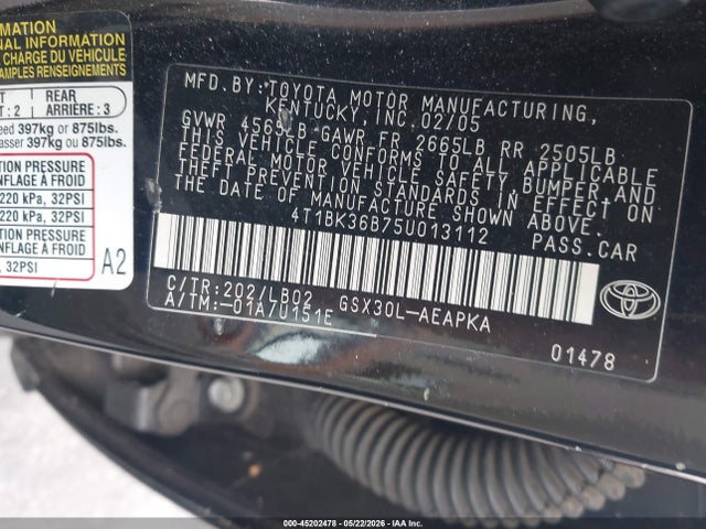 صورة 9 لـ 2005 Toyota AVALON LIMITED