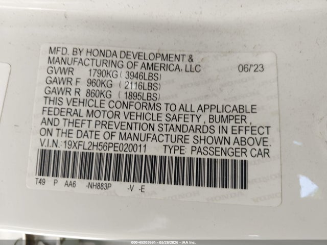 2023 Honda CIVIC LX 照片 9