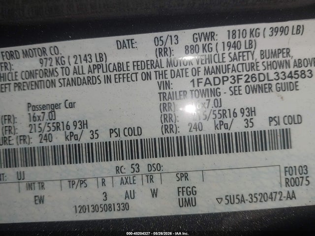 FORD FOCUS SE - 9
