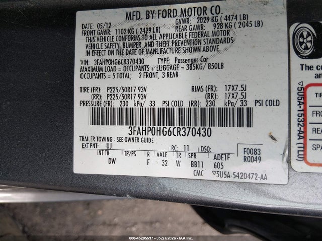 FORD FUSION SE - 9