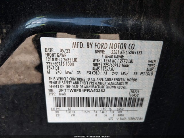 2023 FORD MAVERICK XLT 照片 9