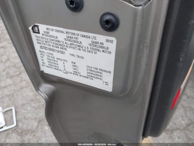 2003 GMC SIERRA 1500 SLE 照片 9