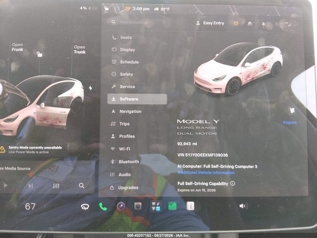 2021 TESLA MODEL Y LONG RANGE DUAL MOTOR ALL-WHEEL DRIVE 7