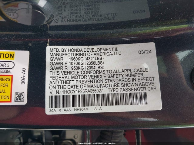 صورة 9 لـ 2024 Honda ACCORD LX