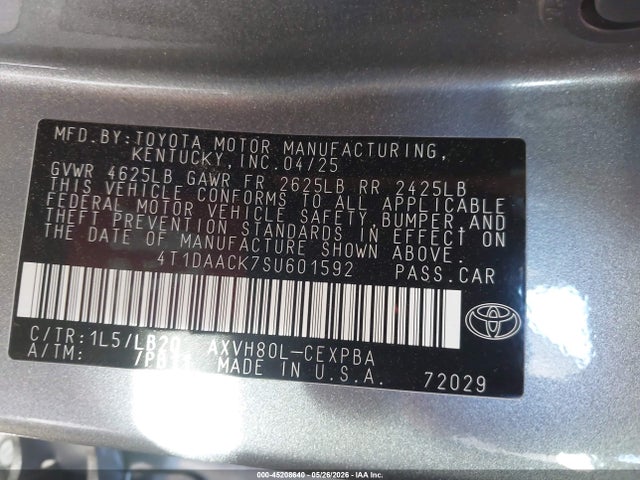 صورة 9 لـ 2025 Toyota CAMRY XSE