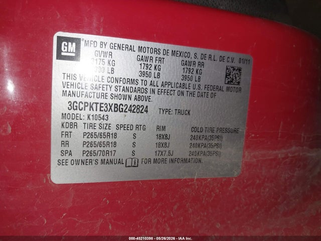 2011 Chevrolet SILVERADO 1500 LTZ 照片 9