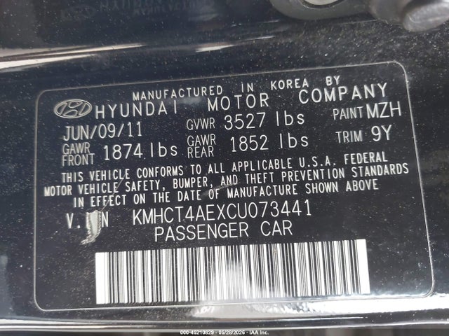 صورة 9 لـ 2012 Hyundai ACCENT GLS