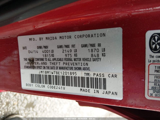 2014 Mazda MAZDA3 I GRAND TOURING — фото 9