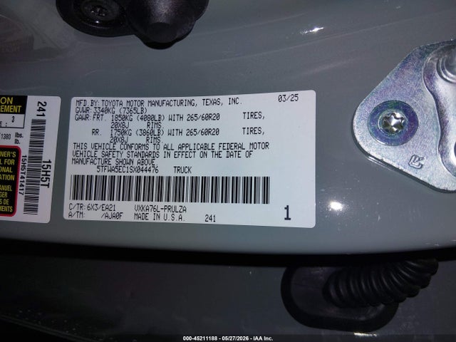 صورة 9 لـ 2025 Toyota TUNDRA LIMITED