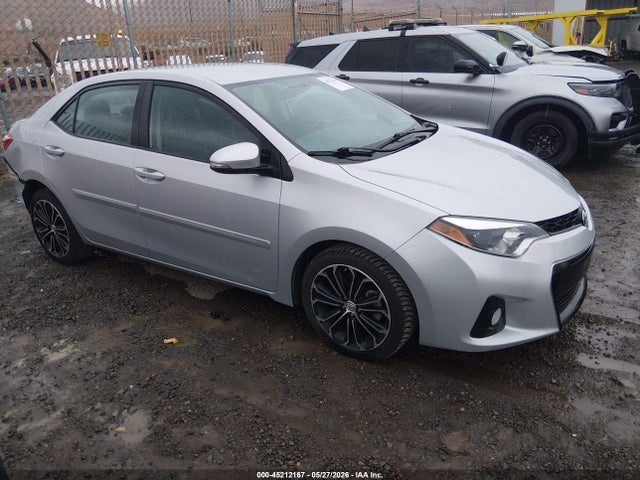 2016 TOYOTA COROLLA S PLUS
