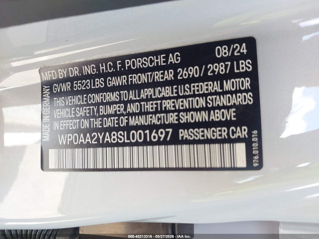 2025 Porsche PANAMERA 4 照片 9