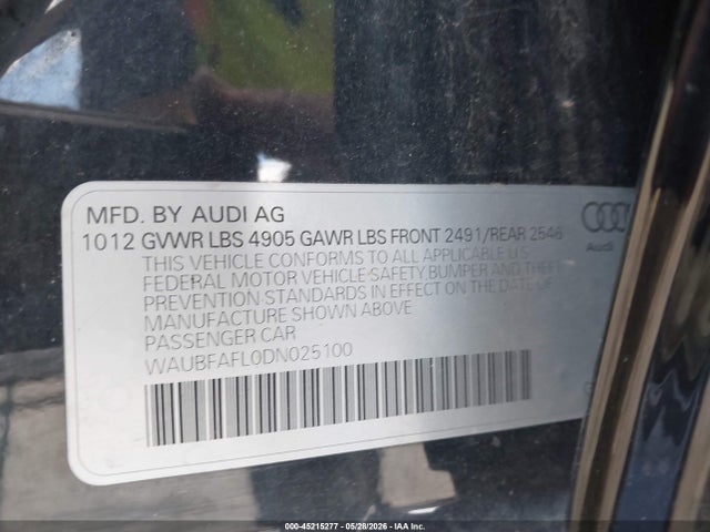 صورة 9 لـ 2013 AUDI A4 2.0T PREMIUM