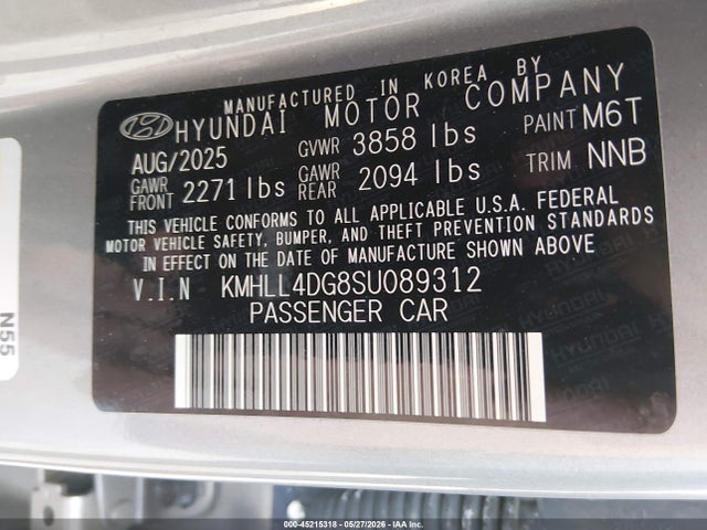 صورة 9 لـ 2025 Hyundai ELANTRA SE