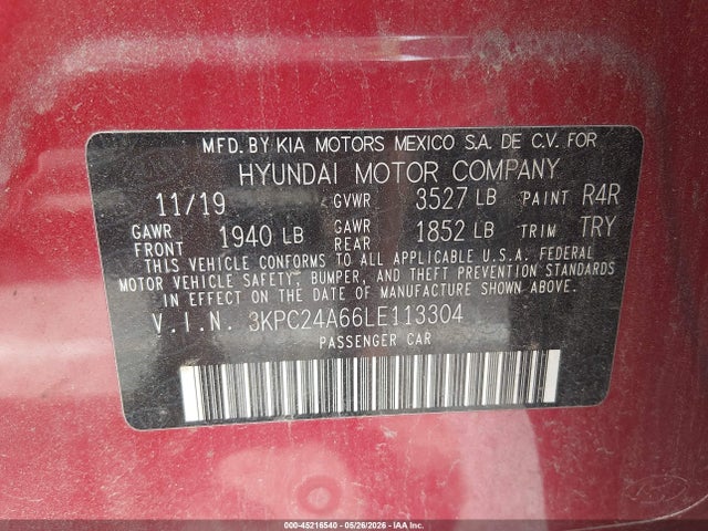 صورة 9 لـ 2020 Hyundai ACCENT SE