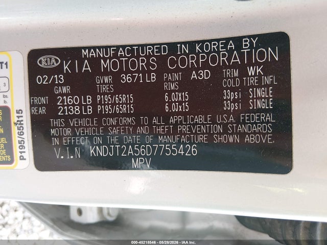 2013 KIA SOUL 照片 9