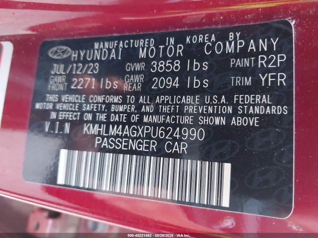 صورة 9 لـ 2023 Hyundai ELANTRA SEL