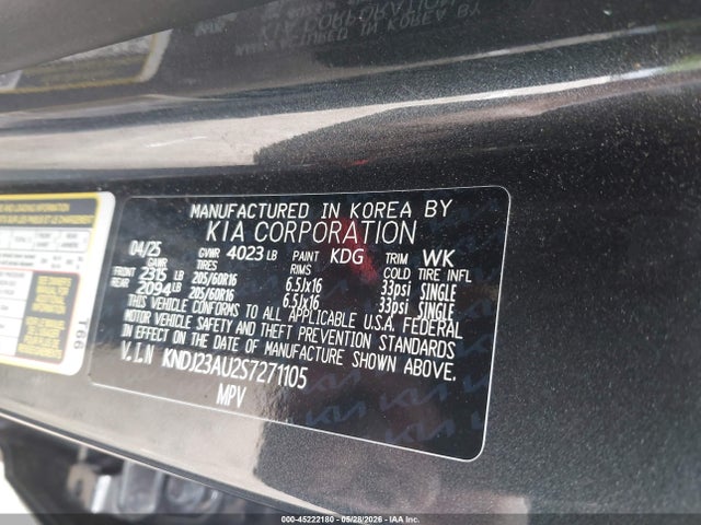 2025 KIA SOUL LX — фото 9