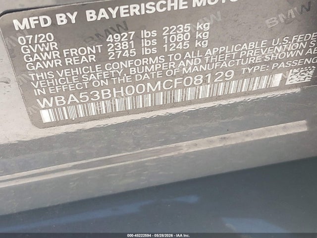 2021 BMW 530I 照片 9
