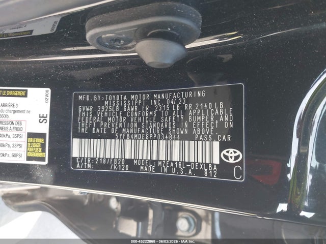 2023 Toyota COROLLA LE photo 9