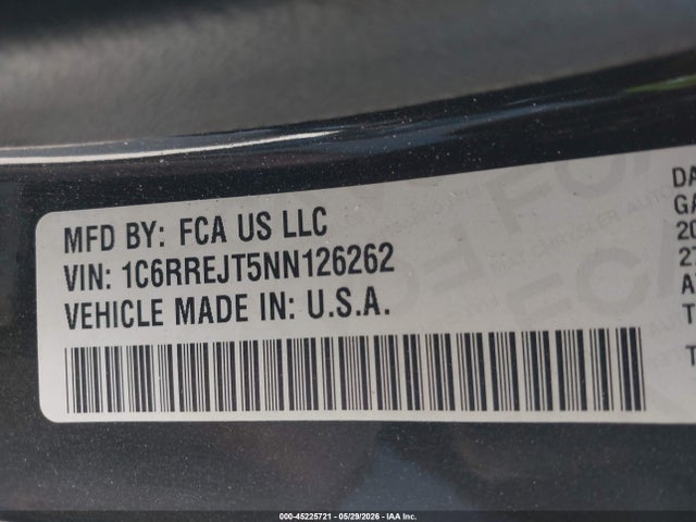 2022 RAM 1500 LARAMIE 4X2 5'7 BOX — фото 9