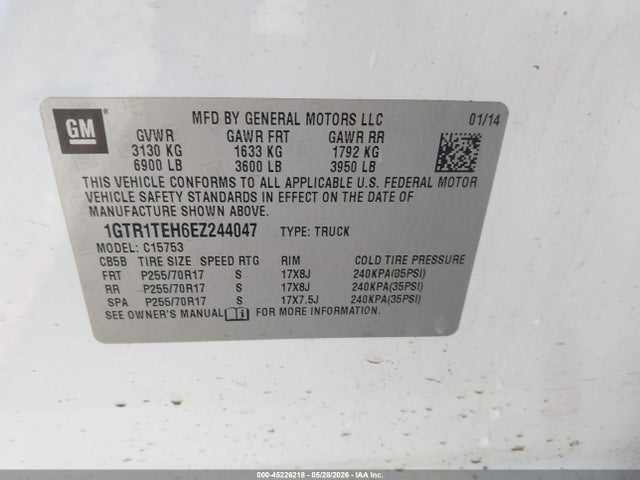 2014 GMC SIERRA 1500 照片 9
