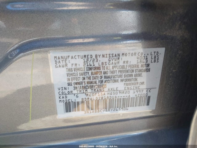 2024 Nissan SENTRA SV XTRONIC CVT 照片 9