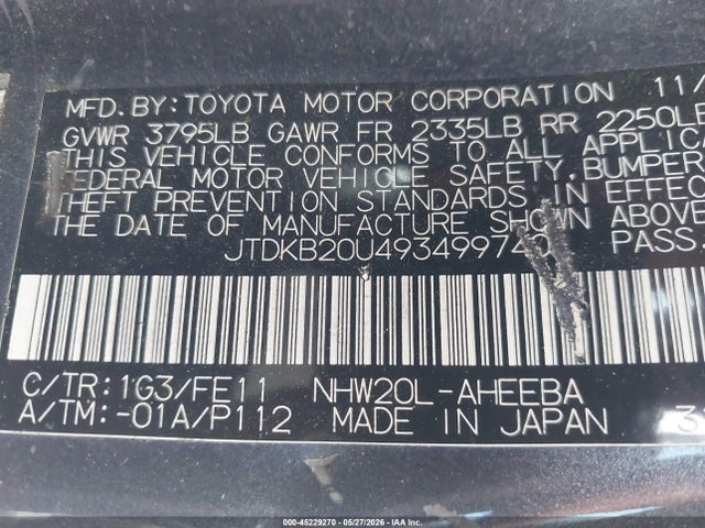 2009 Toyota PRIUS — фото 9