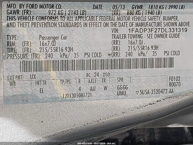 FORD FOCUS SE - 9