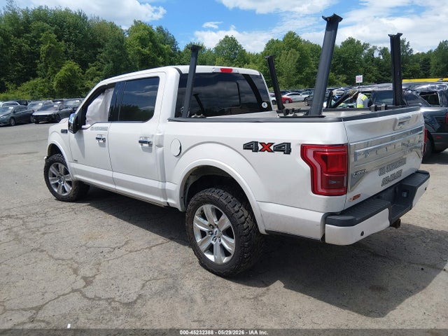 2017 FORD F-150 PLATINUM — фото 3
