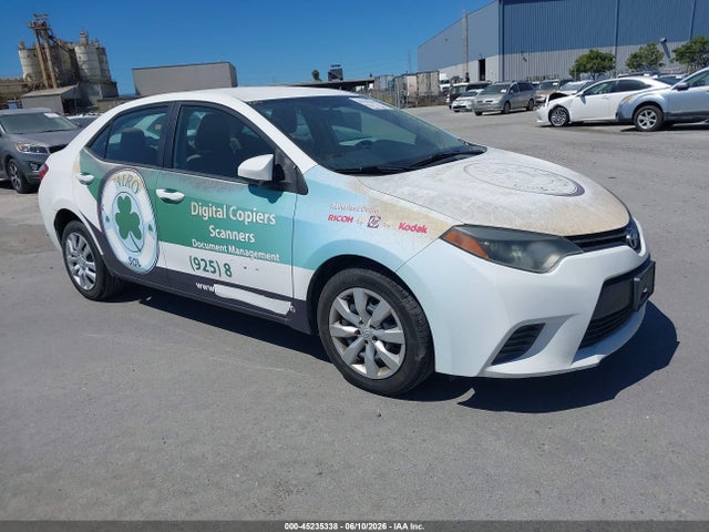 2016 TOYOTA COROLLA LE