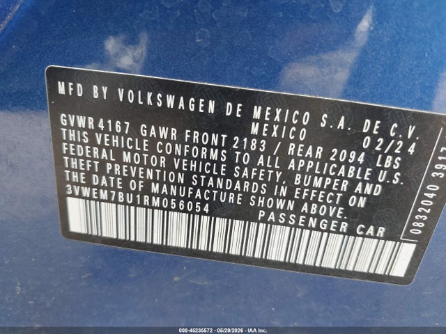 2024 Volkswagen JETTA 1.5T SE 照片 9