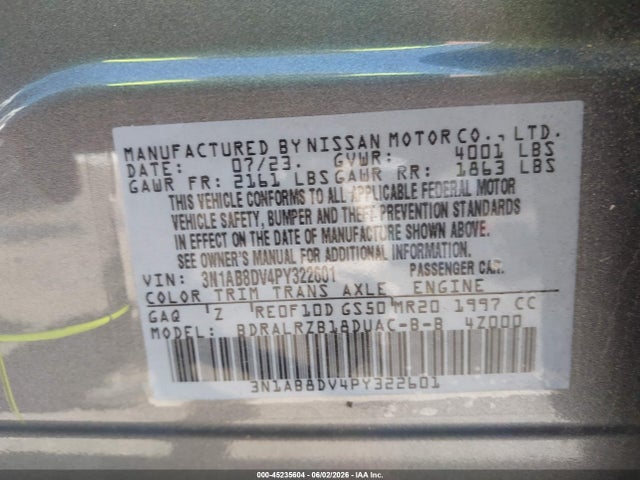 صورة 9 لـ 2023 Nissan SENTRA SR XTRONIC CVT