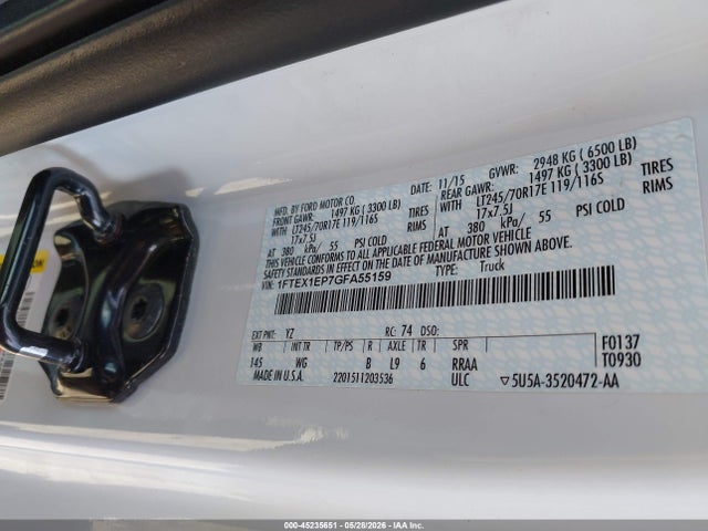 2016 FORD F-150 XL 照片 9