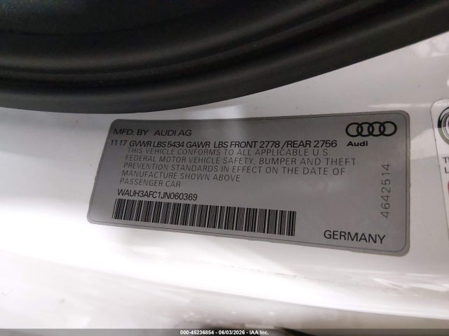صورة 9 لـ 2018 AUDI A6 PRESTIGE